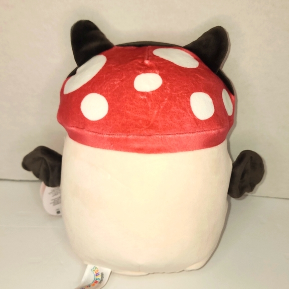 🎃 MALCOLM 🍄 Mushroom Bat Halloween 2023 Original Squishmallow by Kelly Toy NWT - Picture 2 of 9